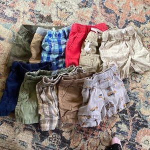 2t boy shorts bundle x11